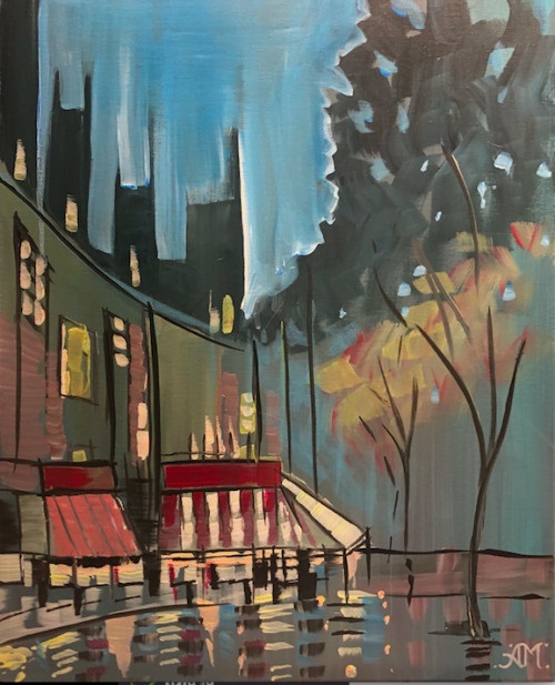 A Wine Tasting and Paint Experience! Mississauga Studio Paint Bar